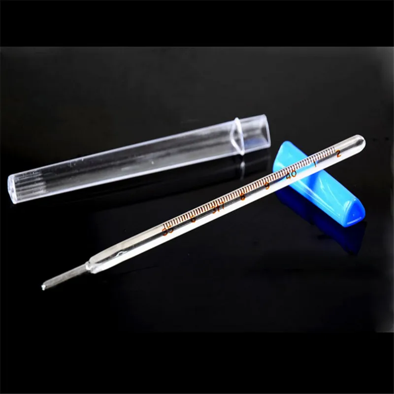 

1pcs Baby Care Triangular Glass Thermometer Oral Home Thermometer Armpit Home Daily Supplies Temperature Instruments