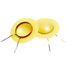 2 шт 25,5 мм Рог Смола диафрагма ВЧ звуковая катушка 25,4 ядро твитер катушка пленка головка драйвера 6 Ом 8 Ом аксессуары для динамиков DIY