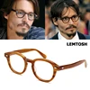 JackJad Top Quality Acetate Frame Johnny Depp Lemtosh Style Eyewear Frame Vintage Round Brand Design Eyeglasses Oculos De Grau ► Photo 1/6