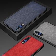 Тканевая ткань для huawei P30 P20 mate 20 10 Lite Pro Y6 Y7 Y9 Prime P Smart Z Honor 10i 20i 20 Pro 8X Nova 3i 4 летний чехол