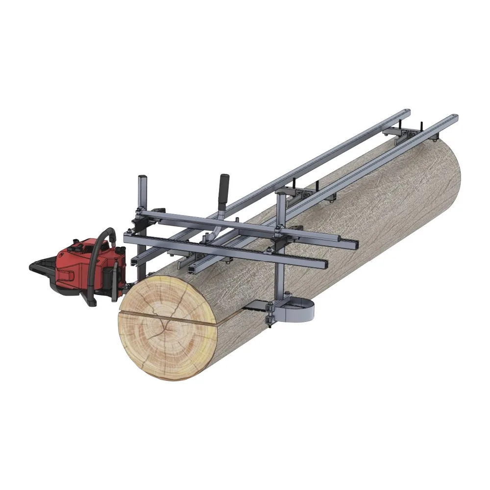 £124.70 Chainsaw Milling Guide Bar Rail System Milling Guide Set For