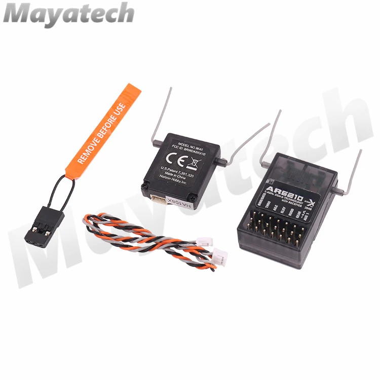 

RC AR6210 Receiver 2.4Ghz 6-Channel 6CH For RC Airplane DSMX 6Ch Transmitter dx6 dx8