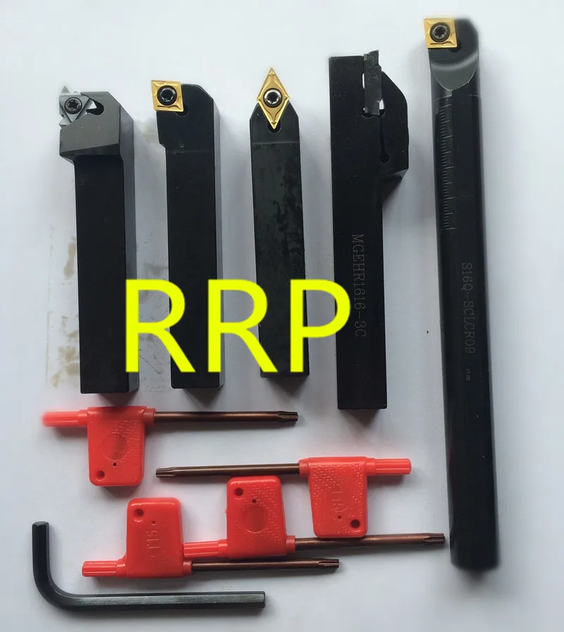

New 16mm 5pcs Lathe cutting tool set, the most useful cutter set, 5pcs turning tool set to make your work easier