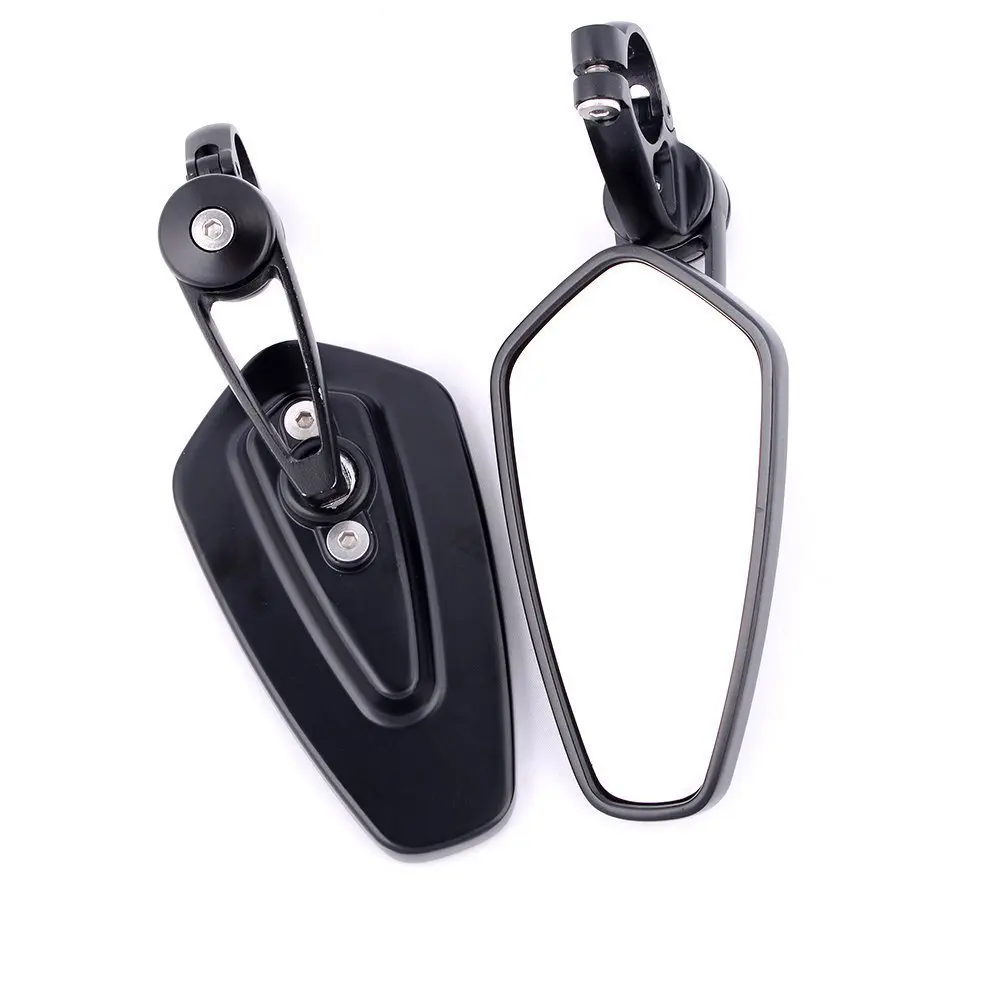 1 Pair Motorcycle Side Mirrors Universal Mirror for Motorcycle 7/8