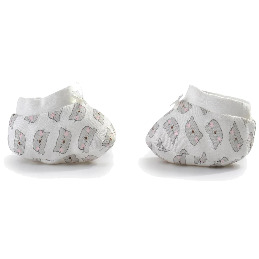 

LeJin Baby Accessories Infant Shoes Baby Footmuff Shoes Newborn Socks Baby Leg Warmming Printing Soft 100% Cotton Jersey