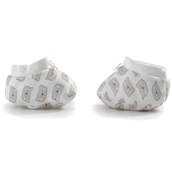 

LeJin Baby Accessories Infant Shoes Baby Footmuff Shoes Newborn Socks Baby Leg Warmming Printing Soft 100% Cotton Jersey