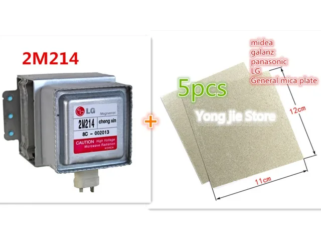 1pcs 2m214 Lg Magnetron 5pcs Microwave Ovens Mica Sheets 1pcs 2m214 Lg Magnetron 5pcs Microwave Ovens Mica Sheets Oven