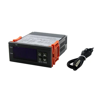 

Temperature Controller Thermostat Digital Thermoregulator for Incubator Relay LED Heating Cooling STC-1000 12 V 24 V 220 V