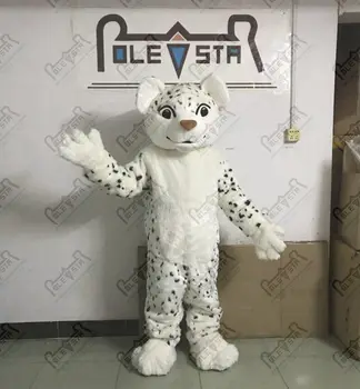 

leopard mascot costumes white fur Cheetah mascot costumes Jaguar