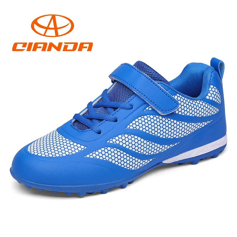 

Brand Professional Soccer Football Shoes Men Women Outdoor TF Turf Breathable Cleats Athletic Trainers Sneakers Adults Boots
