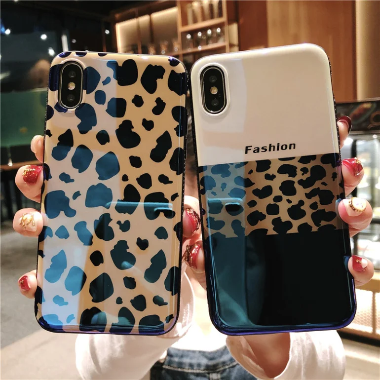 

Fashion Leopard TPU Case For iPhone 5 5S SE 6 6S Plus 7 Plus Soft Plastic Cases Cover For iPhone X XS Max XR 8 Plus Back Capa