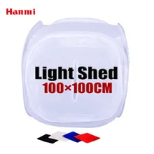 Hanmi 100 см круглый светильник-палатка Мягкая коробка аксессуары для фотостудии фоновый светильник-коробка фон для фотостудии комплект светильник-коробка