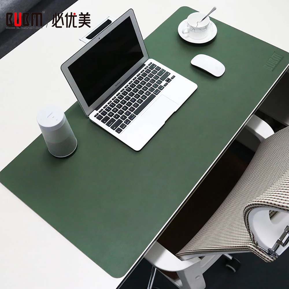 Get This Bubm Waterproof Desk Pad Protecter Pu Leather Mouse