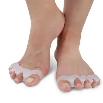 

2 Pair Toe Separators Stretcher for Hammer Toes Bunion Corrector Relieving Toes and Toe Pain from Bunions Overlapping Drift