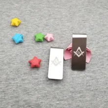 50 шт. Personalzied компании 1st юбилей сувениры хороший наличные деньги клип на заказ выгравированы бесплатно с любой текст/логотип/дизайн