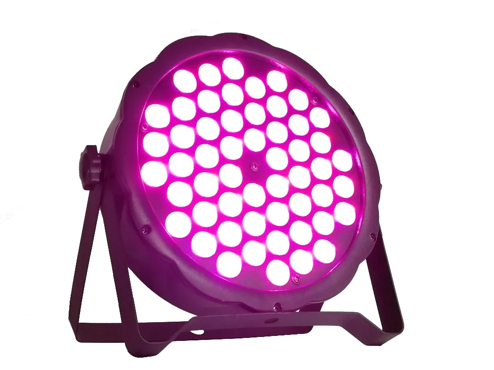 Новинка! 54x3 Вт Светодиодный светильник rgb 3 в 1 светодиодный плоский dmx512