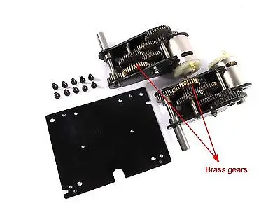 rc tank gearbox