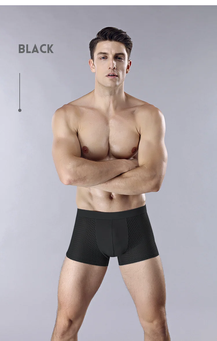 DEWVKV Мужское нижнее белье боксеры боксер самакуэка Masculina Mutande Uomo боксерки Meskie Ondergoed Mannen трусы-боксеры из модала плюс Размеры L-3XL
