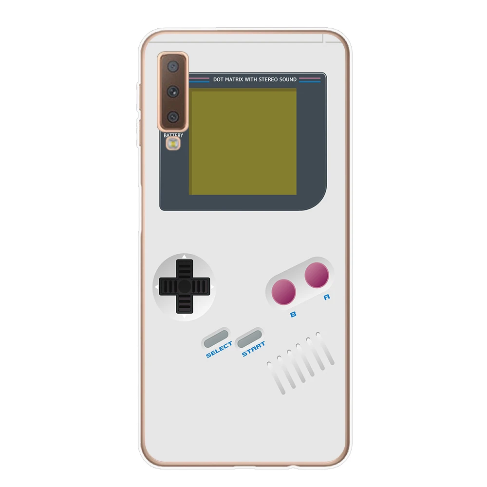 Винтаж пленка камера Gameboy чехол для телефона чехол для samsung A7 A9 A6 A8 плюс A10 A20 A30 A40 A50 A60 A70 A80 ТПУ чехлы