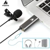 MAONO – Microphone Lavalier à condensateur USB, mains libres, col de chemise, à clipser, pour ordinateur, Youtube, Skype, ordinateur portable ► Photo 1/6