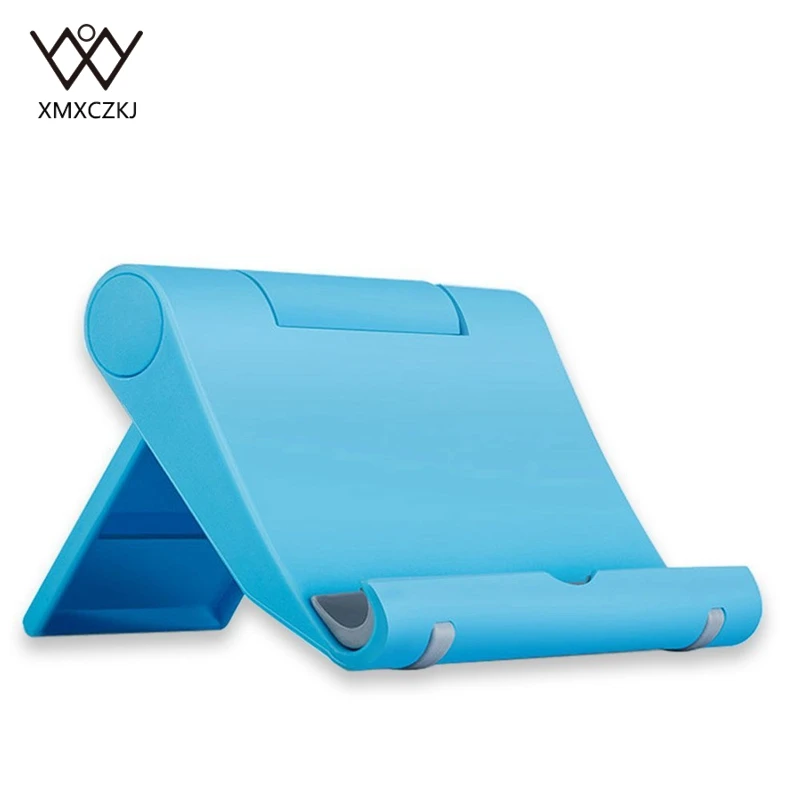 

XMXCZKJ Mobile Phone Tablet Holder Universal Flexible Mini Desk Stand Anti Slide Silicone Rubber Holder For Phone Accessories