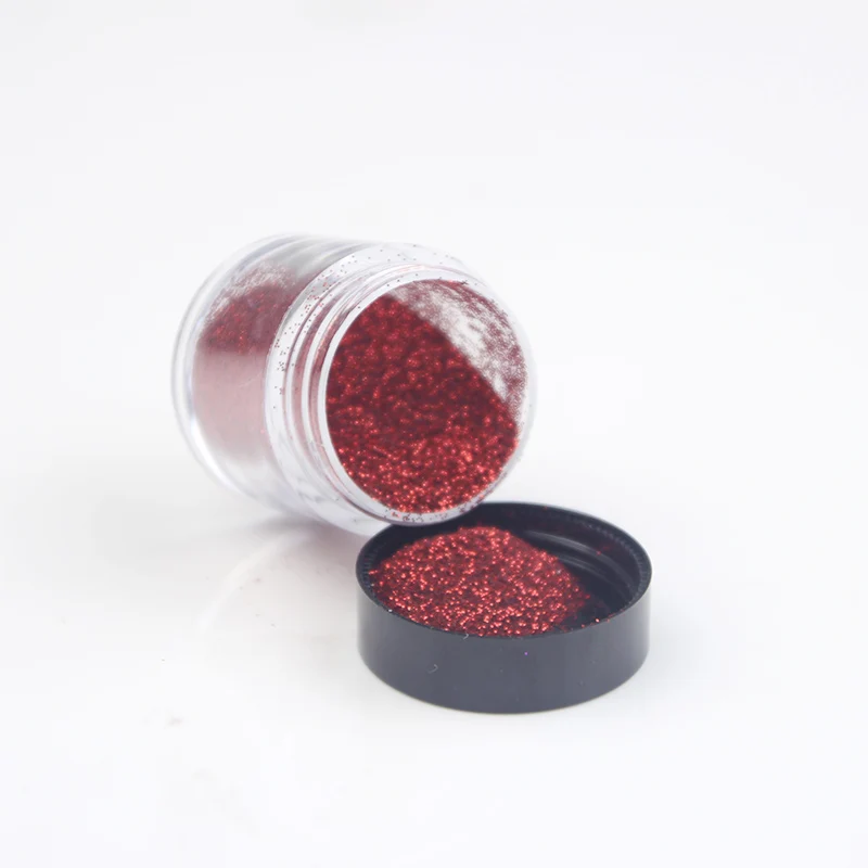 red glitter