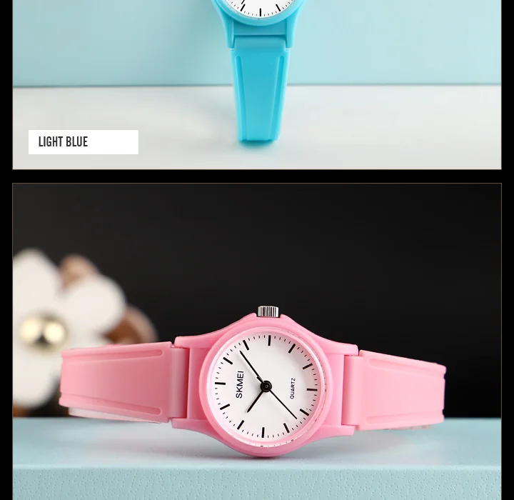 SKMEI новые детские спортивные кварцевые часы модные водонепроницаемые детские часы для бега ударопрочные детские спортивные часы