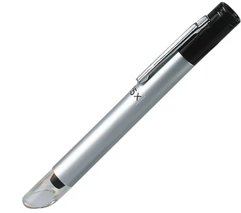 

25X Pocket Pen Microscope Loupe Free Shippig
