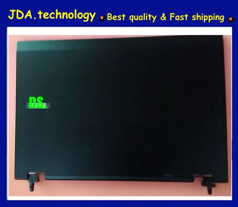 GENUINE Dell Latitude E5500 15.4 LCD Back Cover w HINGES P//N RC382