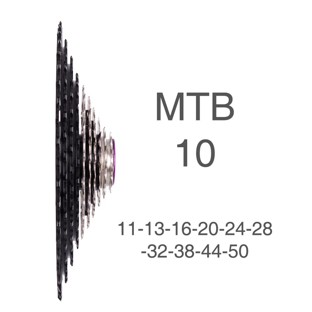 ZTTO MTB 10 скоростей 11-50T SLR2 Ультралегкая Кассета для M7000 m6000 10s 50T k7 360g CNC велосипедная Звездочка свободного хода