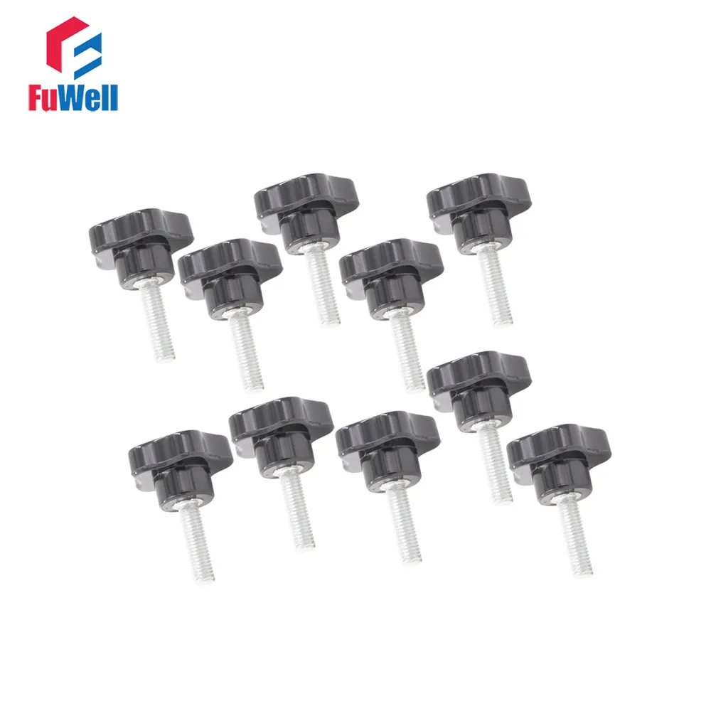 Buy 10pcs M5 25mm Head 20mm Thread Length Star Shaped