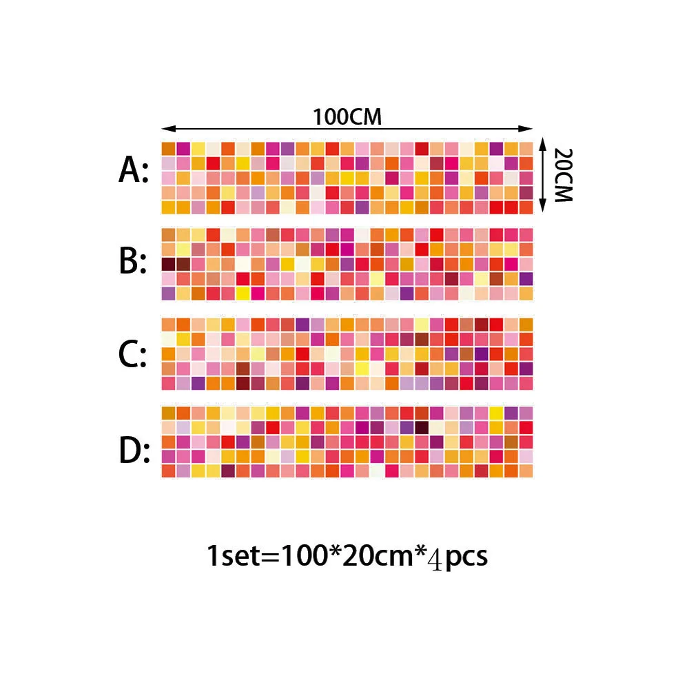 Самоклеющаяся мозаичная плитка, наклейка на стену, сделай сам, кухня, ванная комната, домашний декор, винил, pegatinas de pared 189