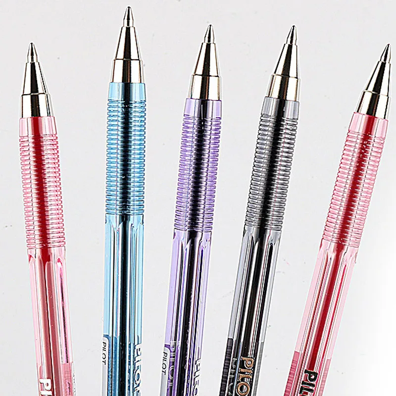 Гелевая ручка Pilot BP-S-F 0,7 мм, черный/синий/красный/зеленый/фиолетовый/розовый цвет для офиса и школы