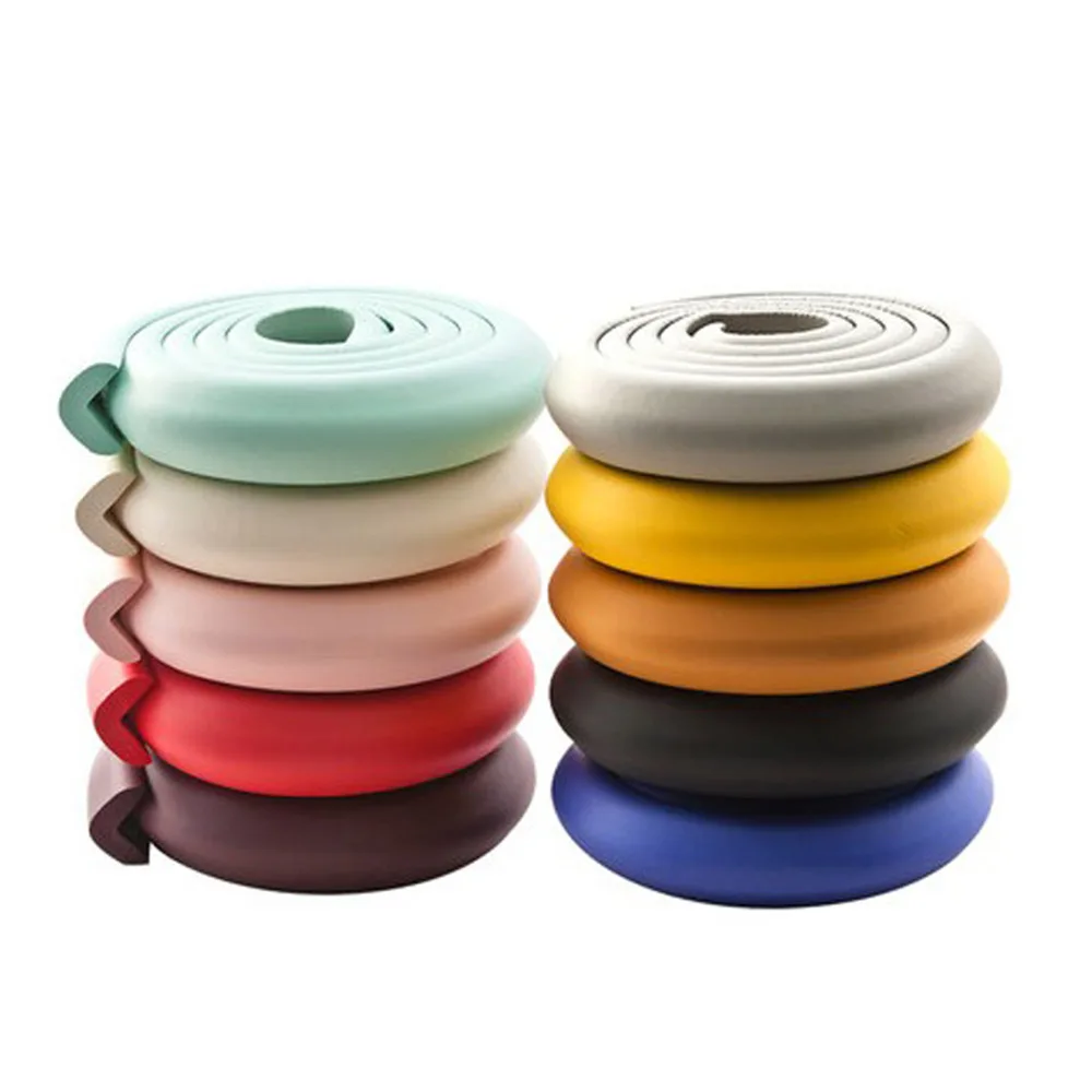 Kids Table Protection Guard Strip Baby Safety Products Glass Edge Furniture Horror Crash Bar Corner Foam Bumper Strip Collision