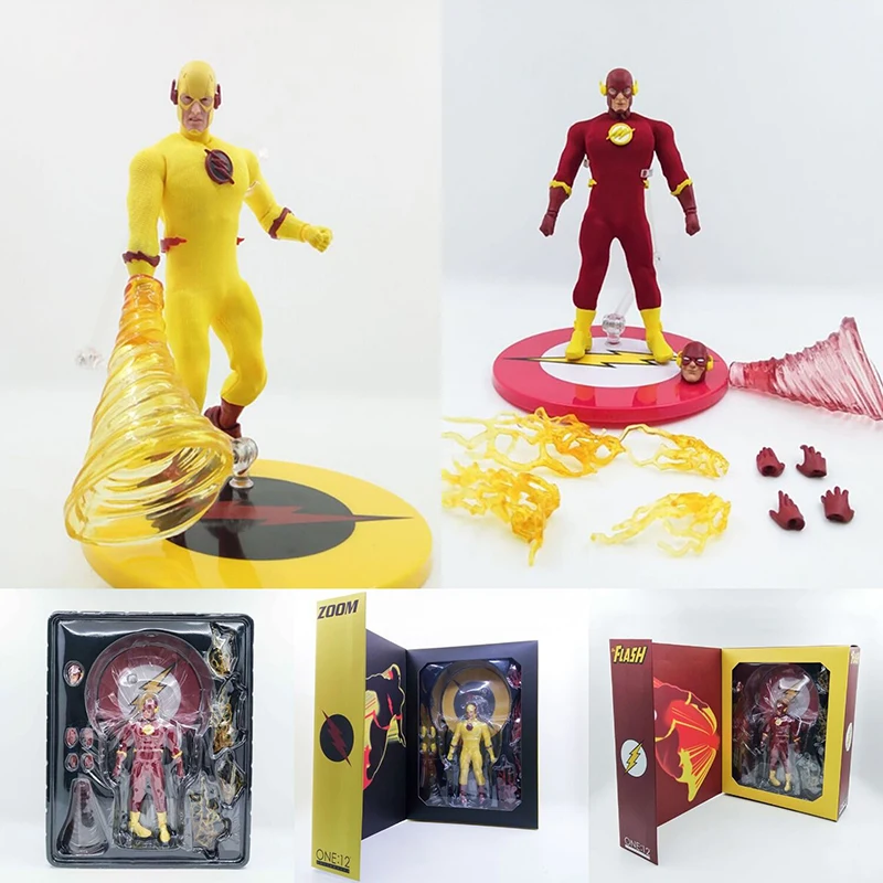 Mezco DC Comics The Flash One:12 PVC Action Figure Collectible Model Toy
