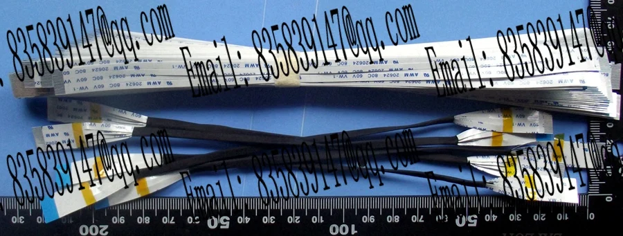 

Flexible Flat Cable FFC 0.5pitch-20pin-210mm coplanar A-type ROHS for TTL LCD DVD Computer