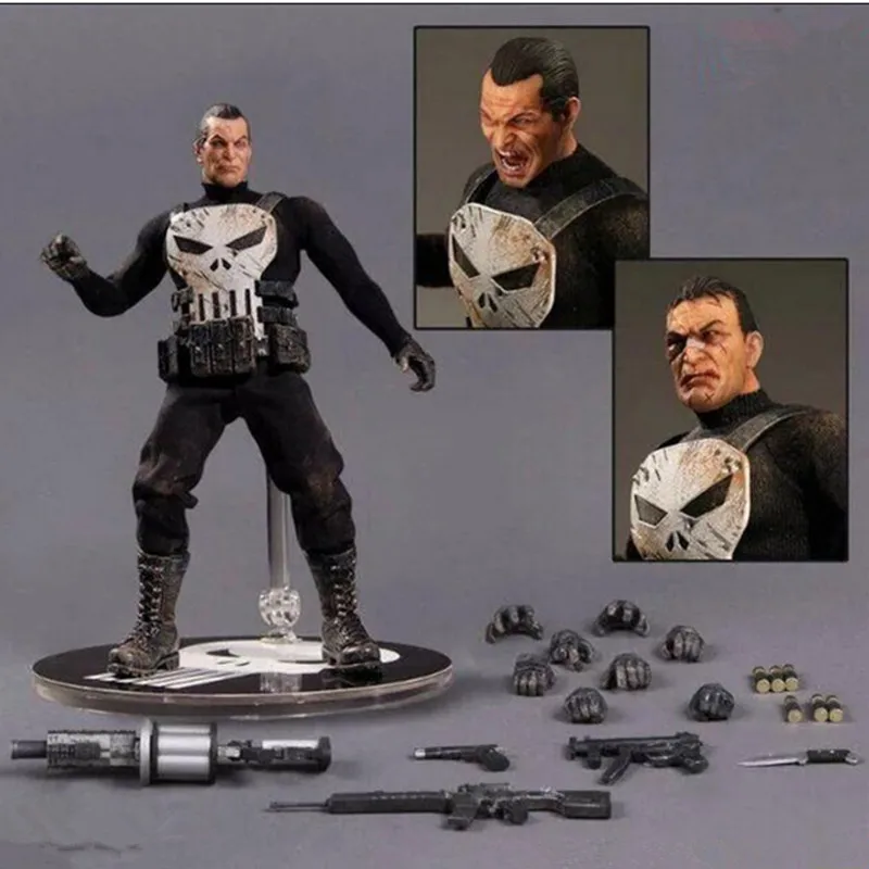 

The Amazing Spider-Man Punisher Frank Castle Anti-Hero PVC Cartoon Action Figure Collectible Model Toy L2136