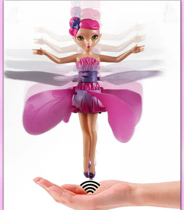 Electronic 2015 new Flying Fairy Infrared Induction Control Flying