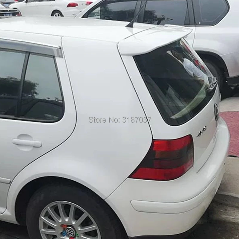 Для Golf 4 спойлер 2006 2009 ABS пластиковая Задняя Крышка багажника автомобильный