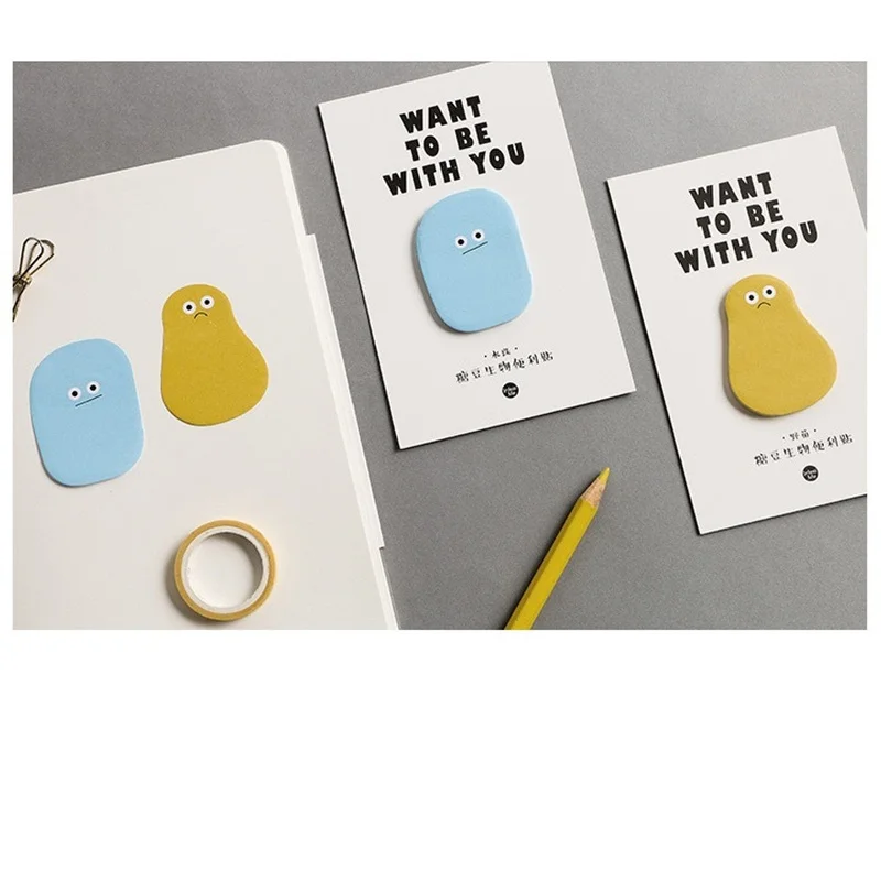 6 шт. бумажные наклейки для заметок kawaii cloud post memo pad планировщик закладки