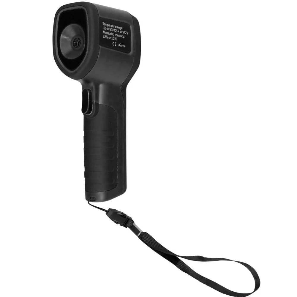Новейший HT-175 Ручной цифровой Инфракрасная тепловая камера Тепловизионная разрешение 32X32 инфракрасный термометр-20 до 300 градусов