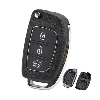 

Flip Key Shell for Hyundai Elantra Tucson I20 Creta ix35 With Blade remote Remote control replacement Key Shell Housing