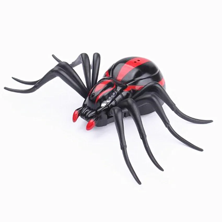 Brinquedos de Controle Presente do Dia das Bruxas para Insetos Remoto Infravermelho Inseto Simulação Formigas Aranha Baratas Brinquedo rc Elétrico Kidsprank 12 Brinquedos e hobbies