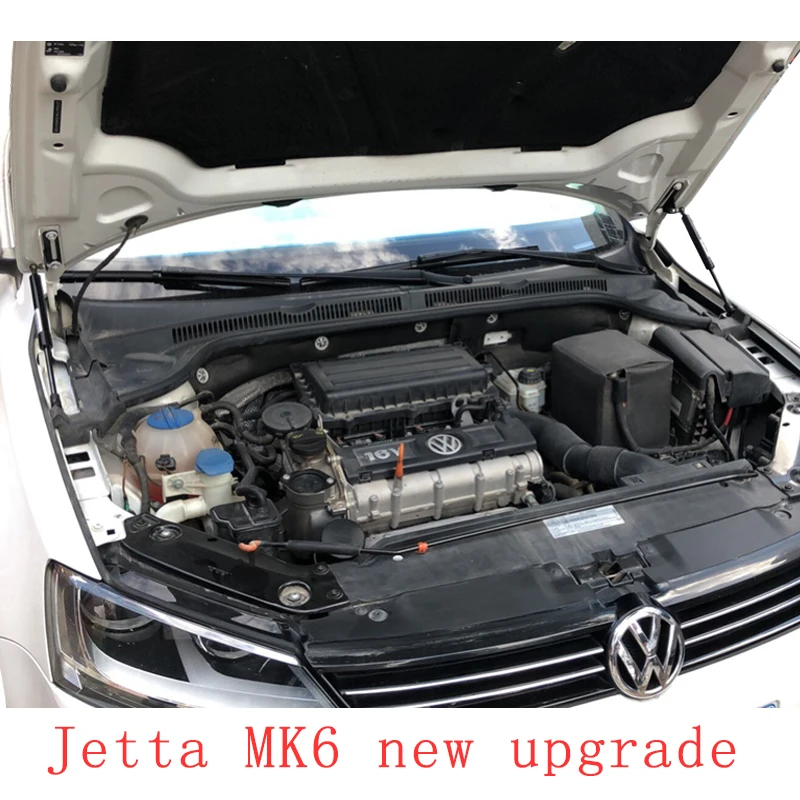 

for 2012-2017 vw jetta mk6 front hood Engine cover supporting Hydraulic rod Strut spring shock Bars bracket
