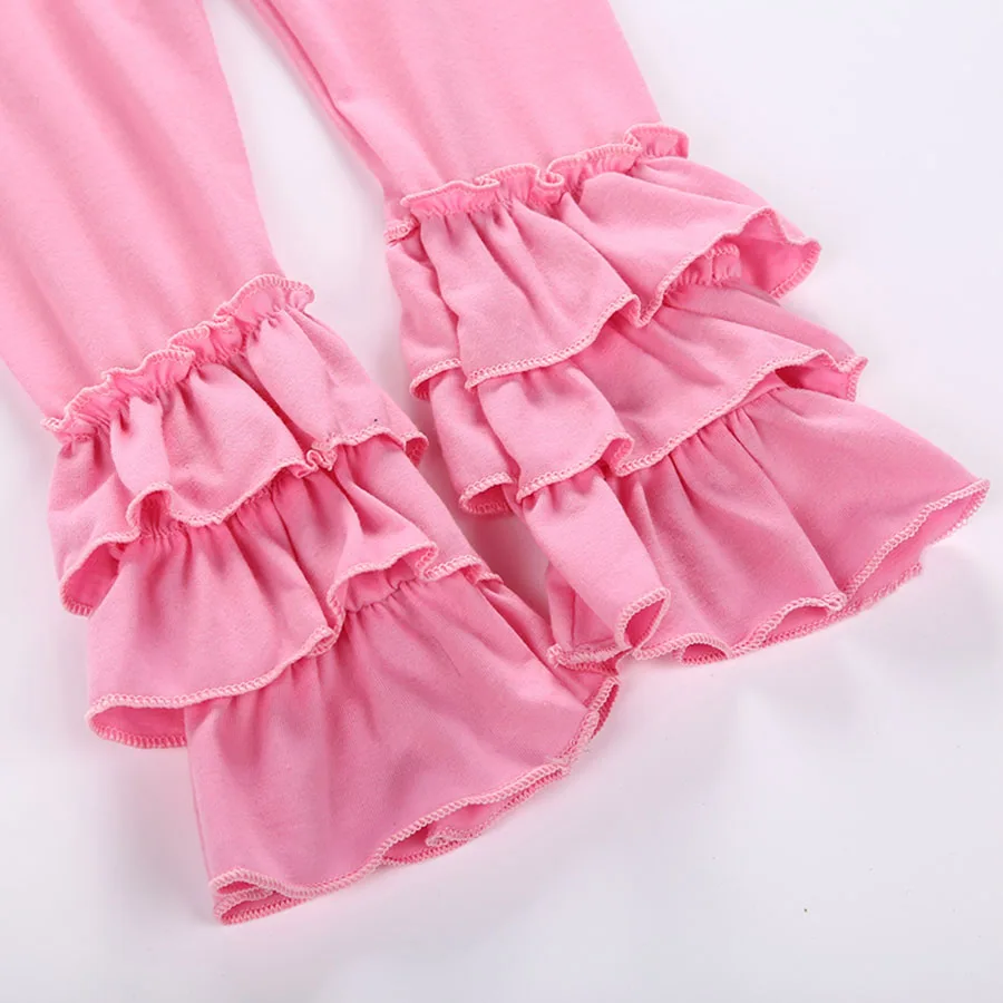 Dream Vine Newborn Toddler Baby Girl Clothes Petal Sleeve Ruffles Dress Tops+Foral Long Pant Legging 2PCS Outfit Children Set (15)