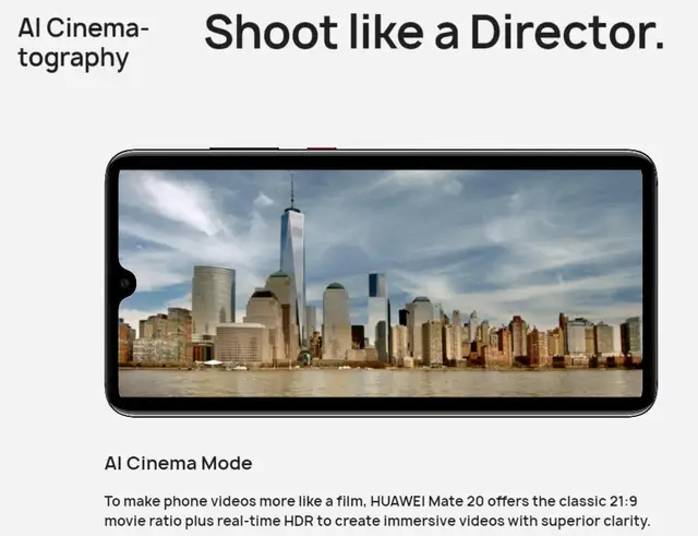 HUAWEI Mate 20 X 20X Smartphone 7.2 inch Full Screen