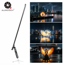 

ALUMOTECH Remote Magic Light Flash Plot Stick 144 LEDs The All-In-One Light Painting Tool Animation Blink For Photography Studio