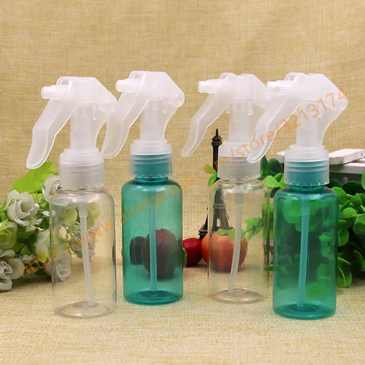 Download 80ml clear/transparent PET trigger spray bottle with clear ... Yellowimages Mockups