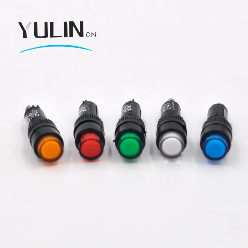 

indicator lamp led signal led lamp NXD-215 8mm hole electrical indicator 110v 220v 380v