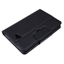Black PU Leather Case Bluetooth Detachable Wireless Keyboard Tablet Keyboard with Stand for Samsung Galaxy Tab